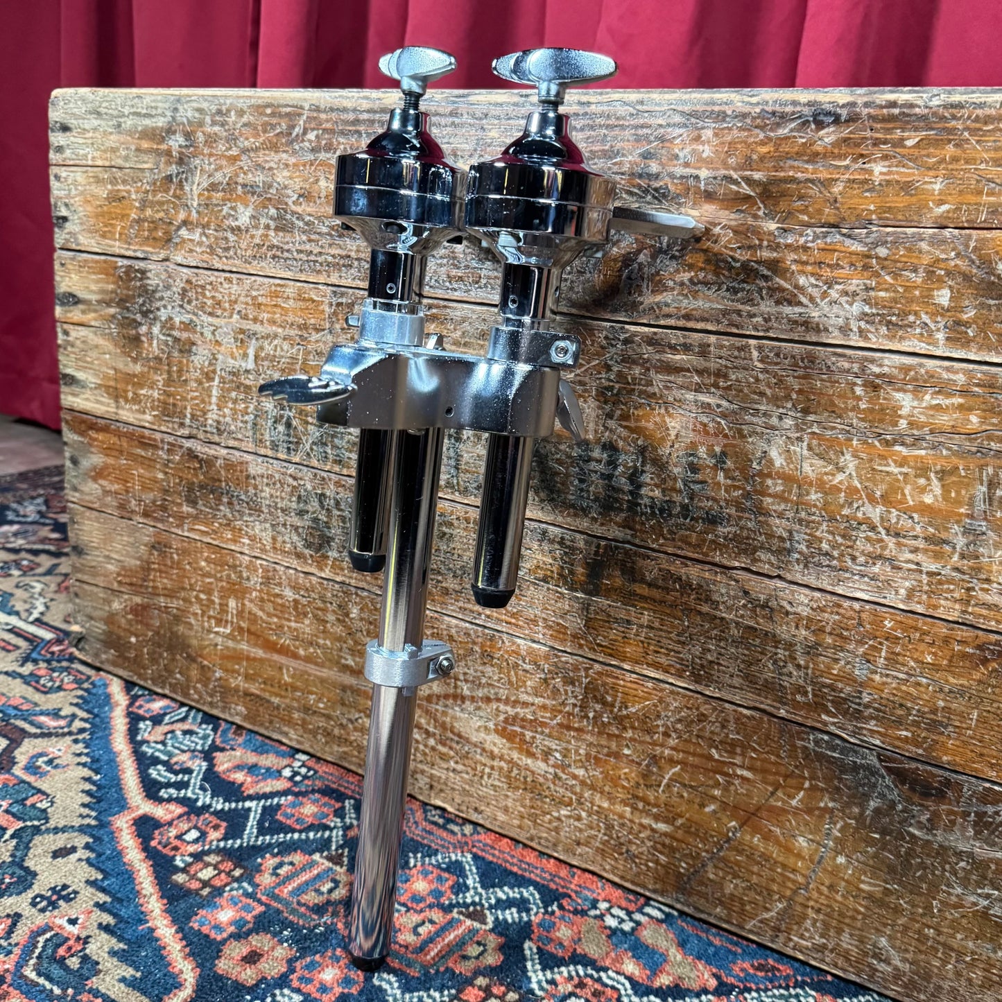 2000s Yamaha TH-945A 3-Hole Tom Mount Receiver w/ 2x CL-945A L-Arm Brackets YESS