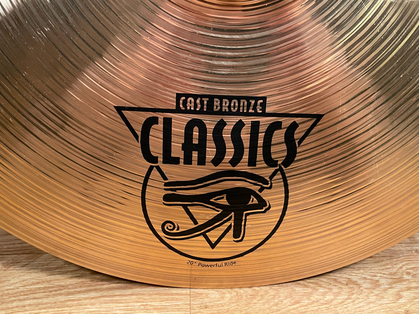 20" Meinl Classic Powerful Ride Cymbal 2434g *Video Demo*