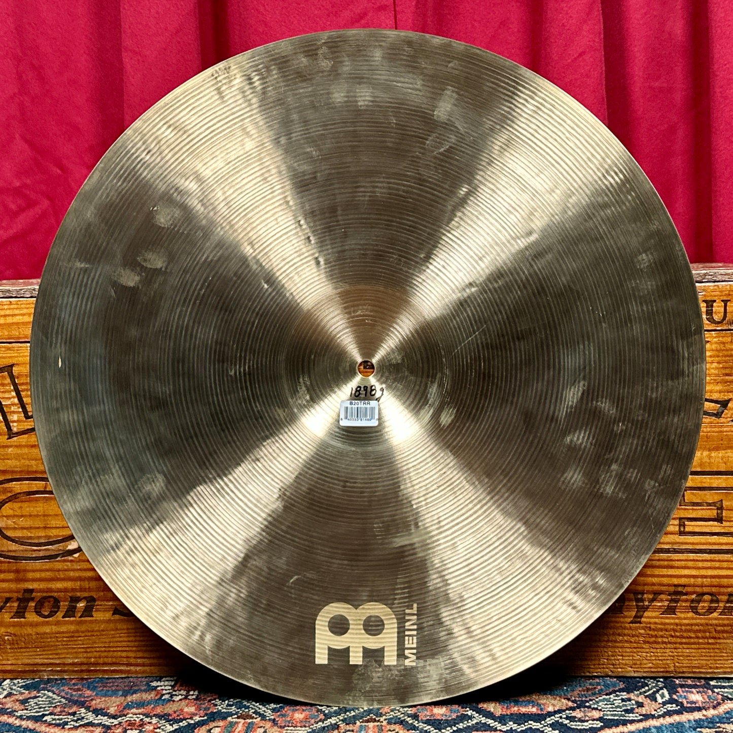 20" Meinl Byzance Jazz Tradition Ride Cymbal 1898g *Video*