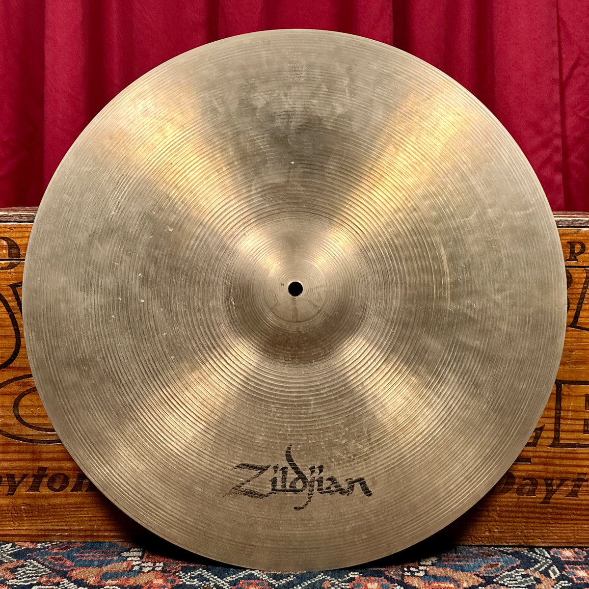20" Zildjian A 1980s Ride Cymbal 2414g *Video*