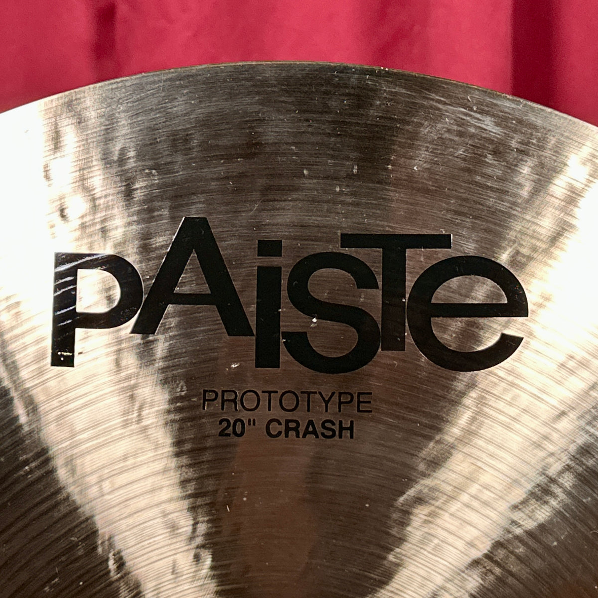 20" Paiste Prototype Crash Cymbal 1760g *Video*