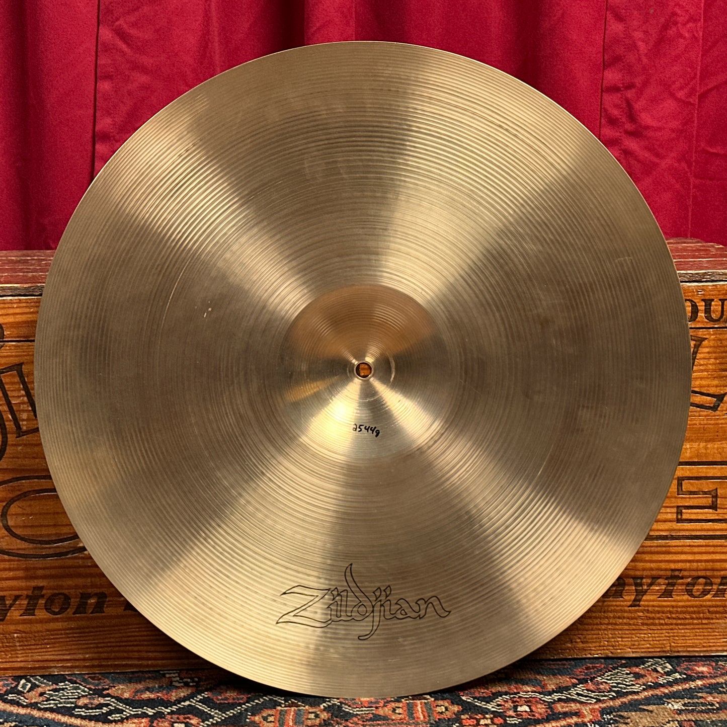 20" Zildjian A 1970s Ride Cymbal 2544g Hollow Logo *Video Demo*
