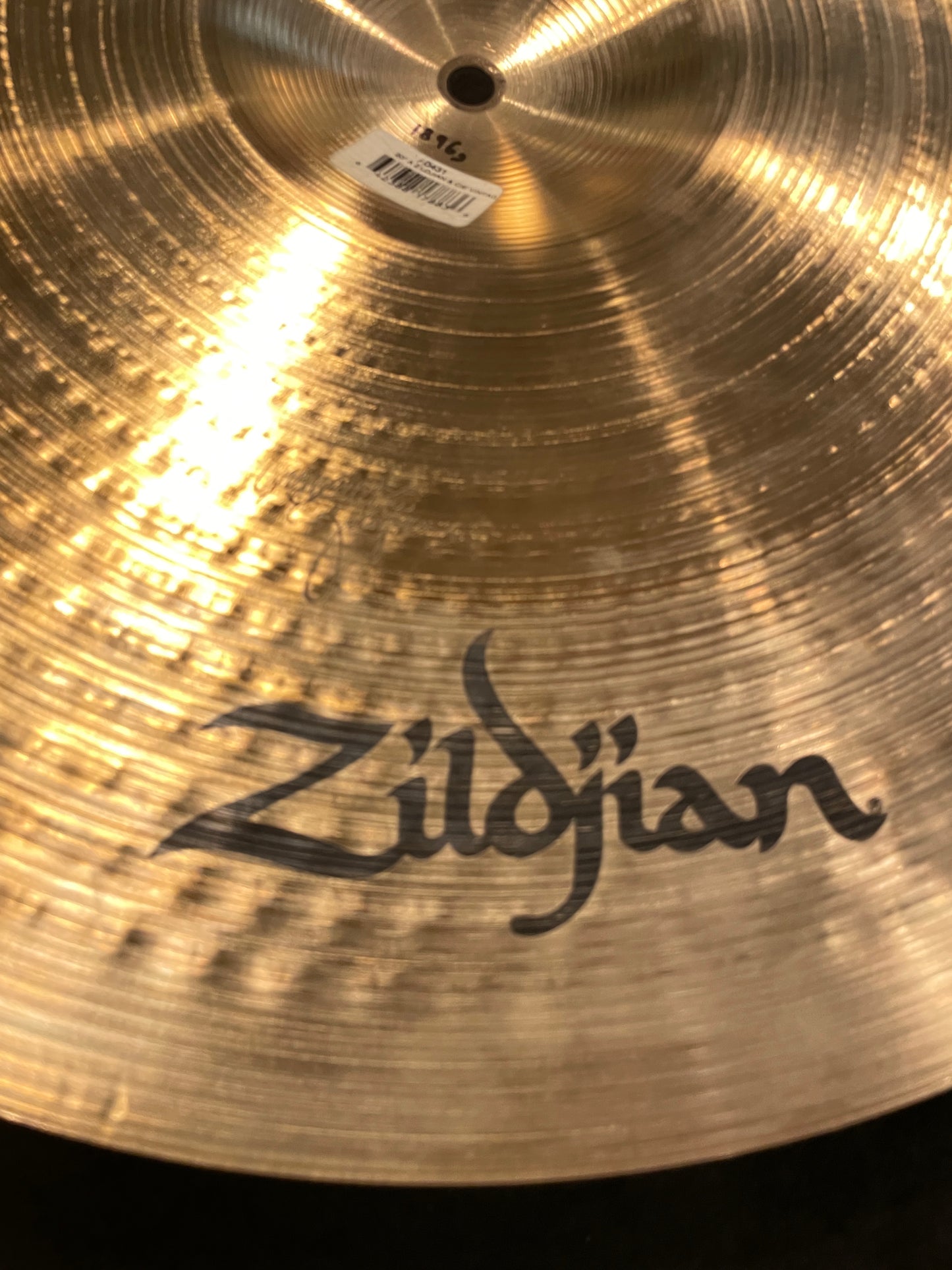 20" A. Zildjian & Cie Vintage Ride Cymbal 1896g A0431