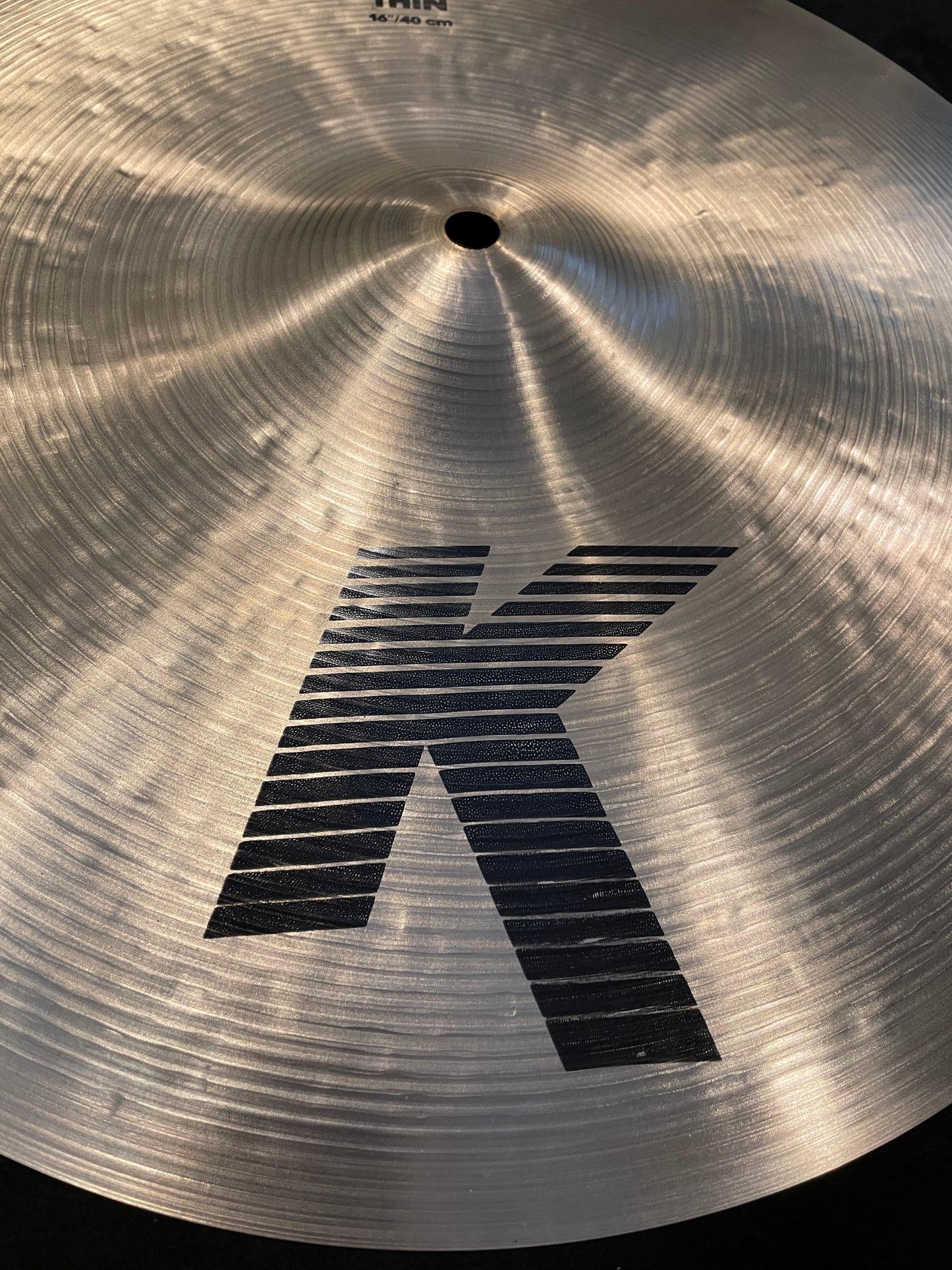 16" Zildjian K Dark Crash Thin Cymbal 1098g