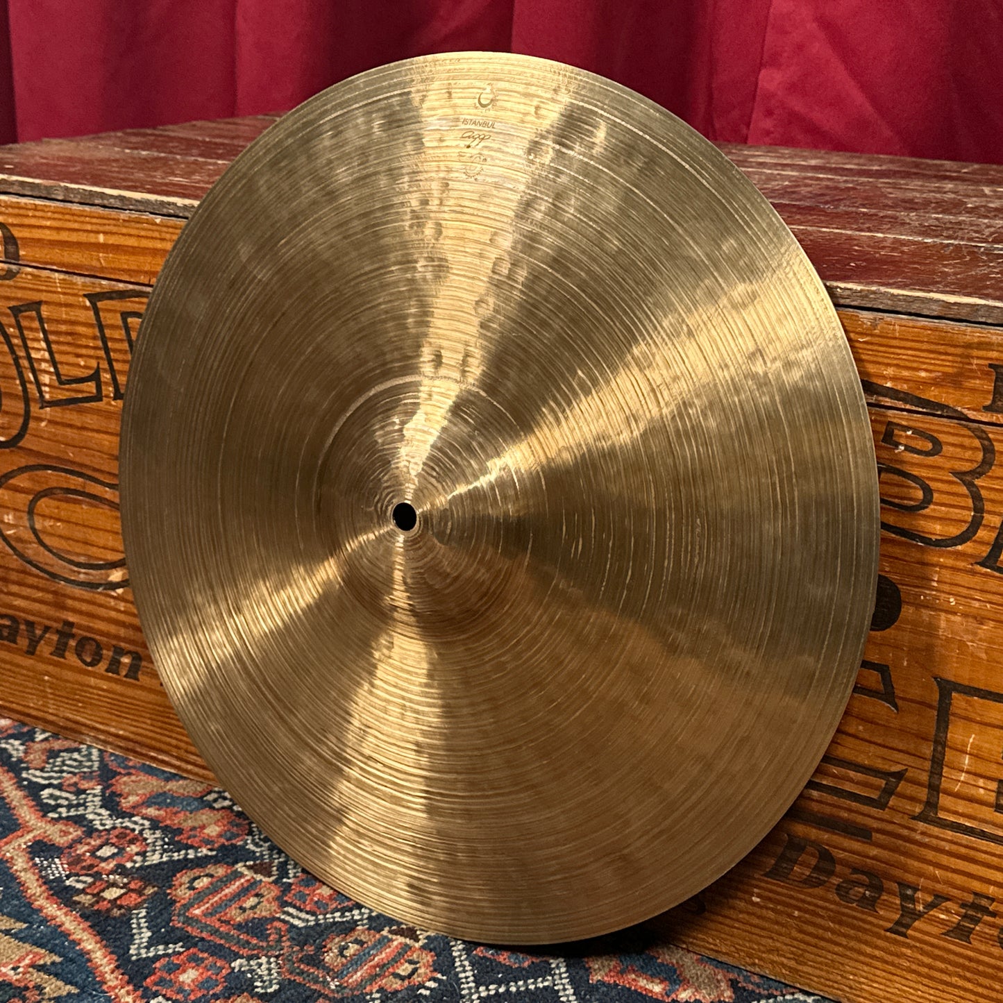 16" Istanbul Agop 30th Anniversary Hi-Hat Cymbal Pair 1058g/1324g *Video Demo*