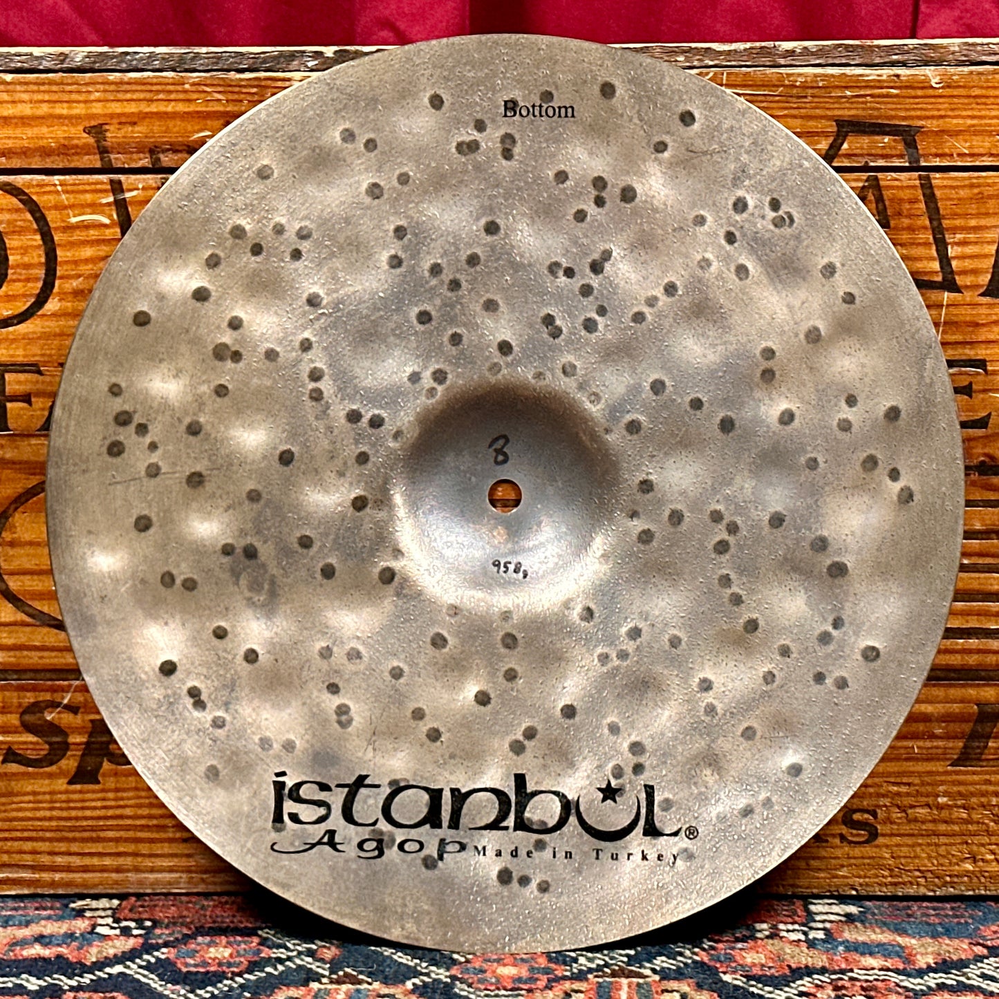 13" Istanbul Agop Xist Dry Dark Hi-Hat Cymbal Pair 494g/958g *Video Demo*