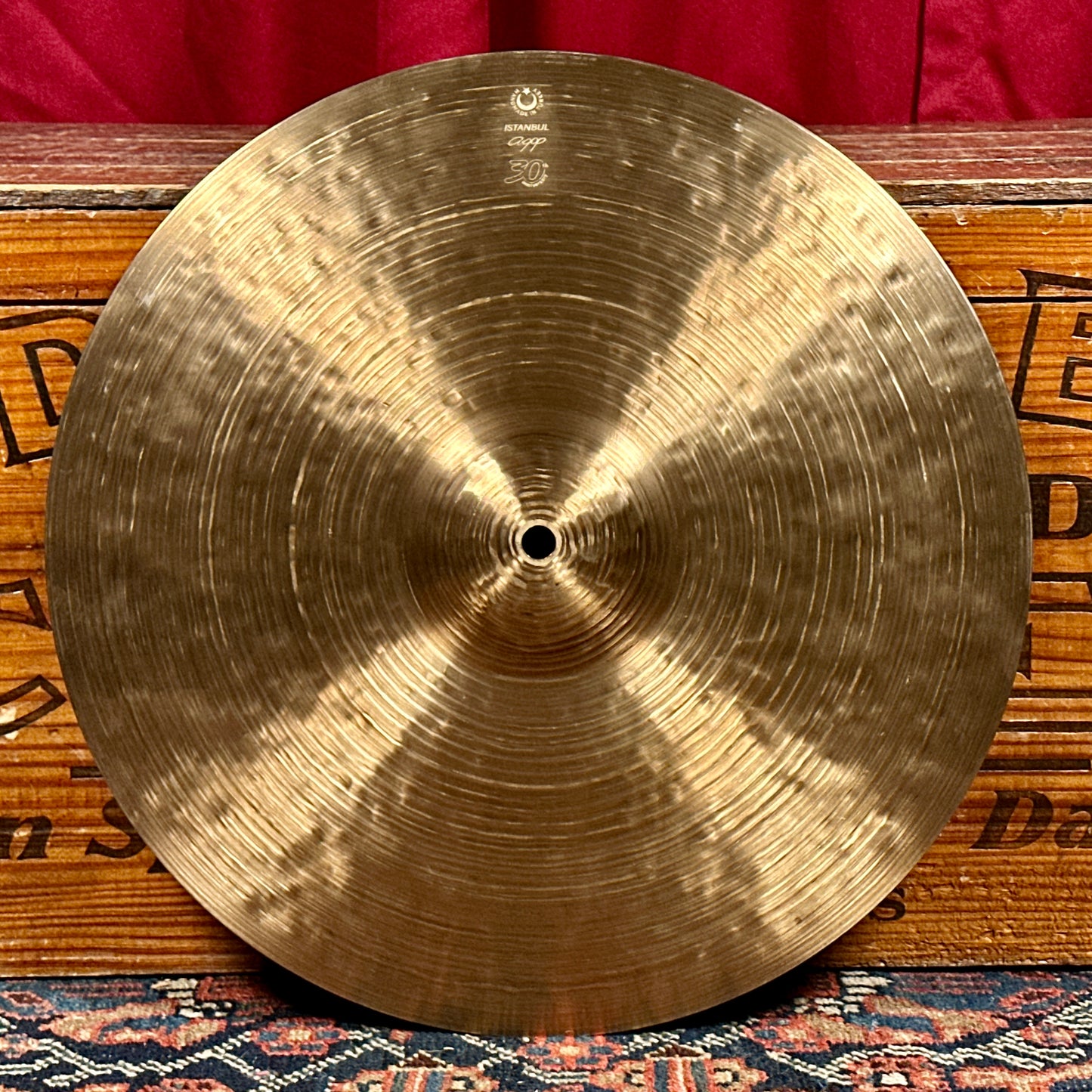 15" Istanbul Agop 30th Anniversary Hi-Hat Cymbal Pair 982g/1178g *Video Demo*