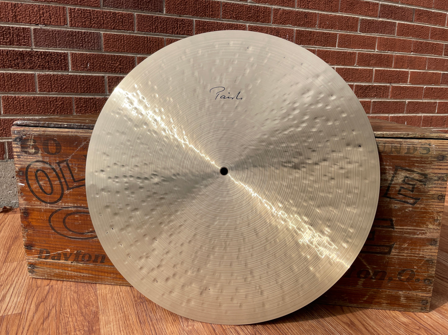 20" Paiste Signature Traditional Light Flat Ride Cymbal 2028g *Video Demo*