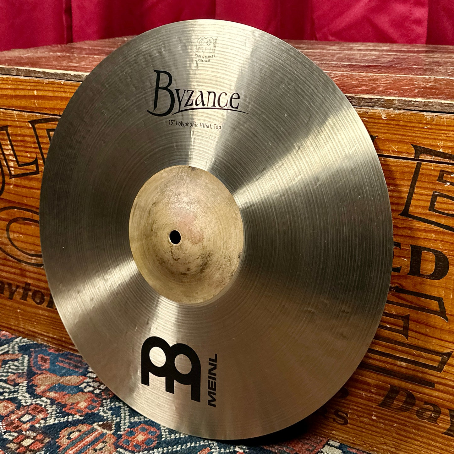 15" Meinl Byzance Jazz Thin Hi-Hat Cymbal Pair 1160g/1442g *Video*