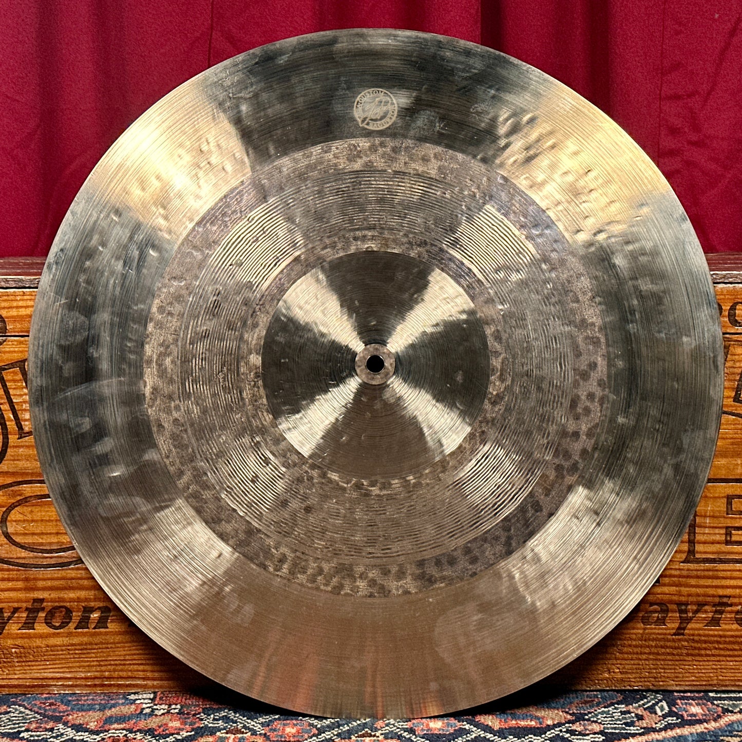 20" JD Sagurton Custom Cymbals Partial Turk Flat Ride 2166g *Video Demo*