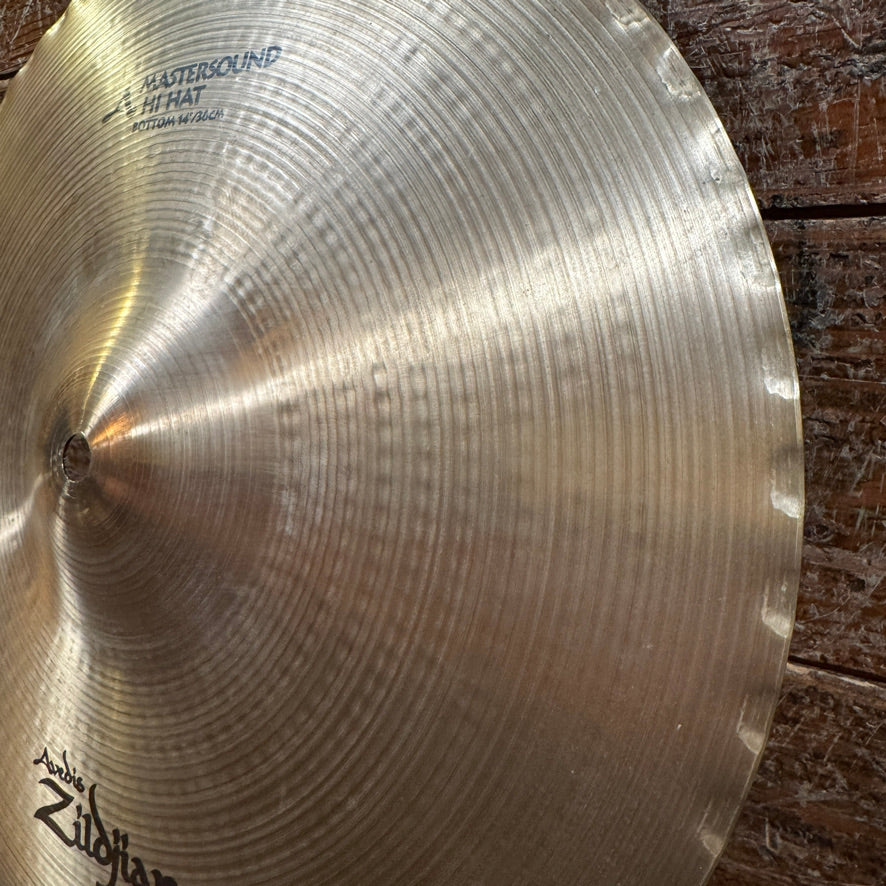 14" Zildjian A Mastersound Hi-Hat Cymbal Pair 1178g/1528g *Video Demo*
