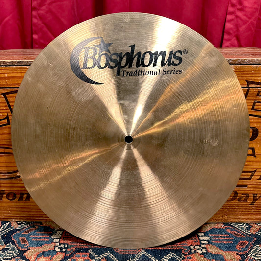 16" Bosphorus Traditional Series Thin Crash 916g *Video Demo*