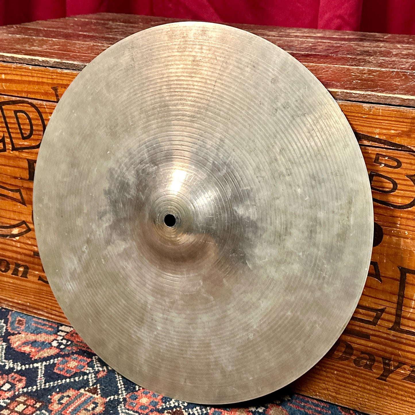 15" Paiste 1960s Ludwig Standard Hi-Hat Cymbal Pair 714g/716g *Video Demo*