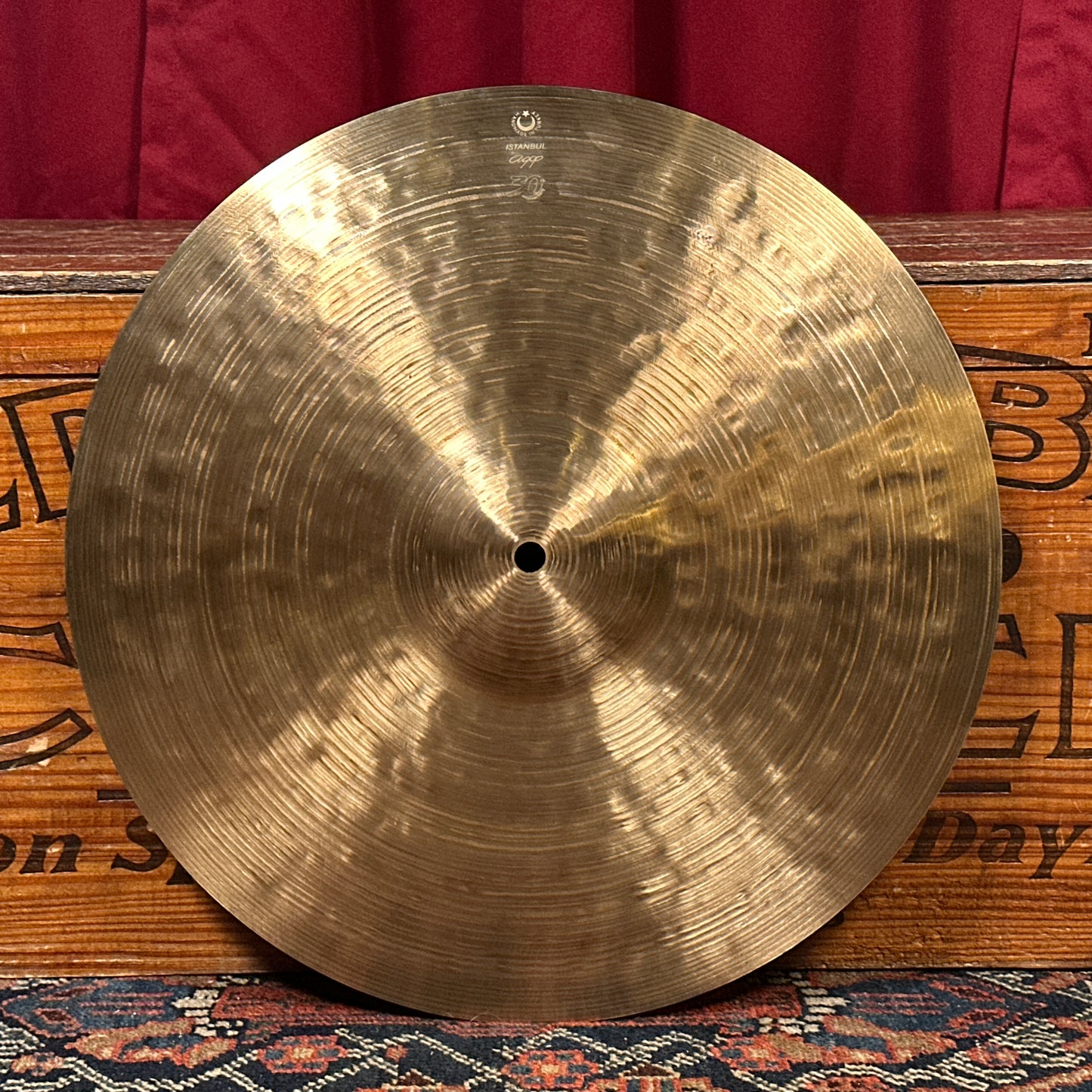 16" Istanbul Agop 30th Anniversary Hi-Hat Cymbal Pair 1132g/1290g *Video Demo*