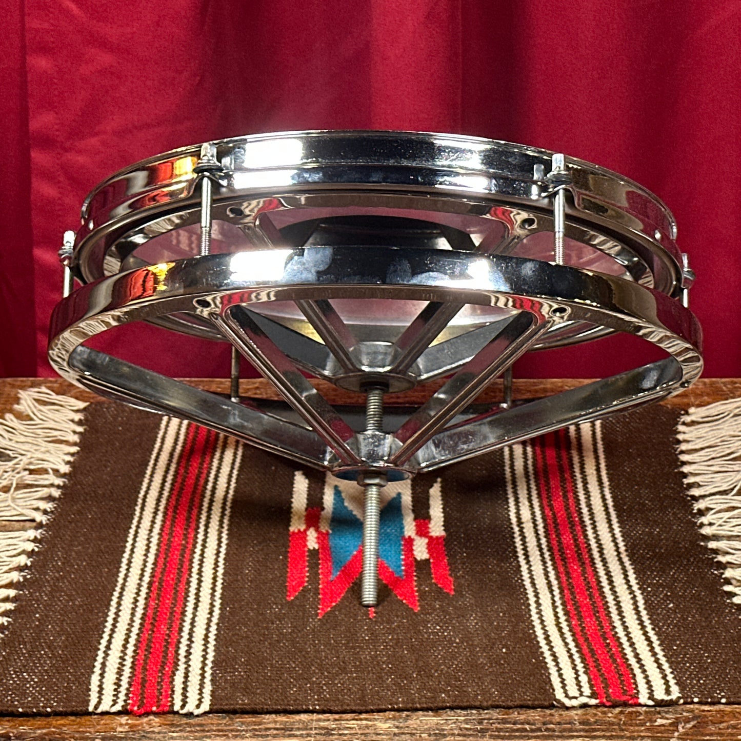 1970s Remo 12" Roto Tom Chrome Rototom Drum