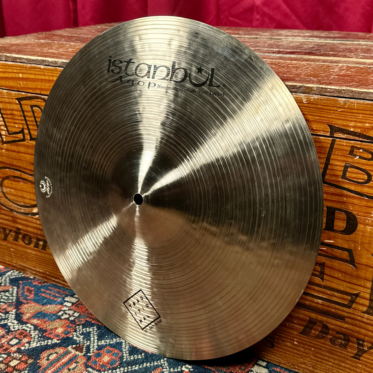 15" Istanbul Agop Traditional Dark Hi-Hat Cymbal Pair 1074g/1266g *Video*
