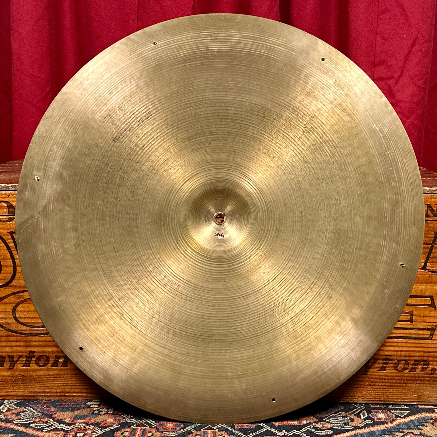 22" Zildjian A 1960s Swish China Cymbal 2176g *Video Demo*