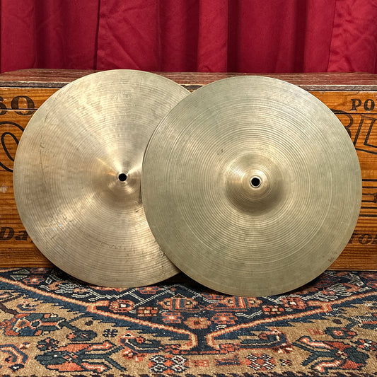 14" Zildjian A 1960s Hi-Hat Cymbal Pair 934g/1184g *Video Demo*