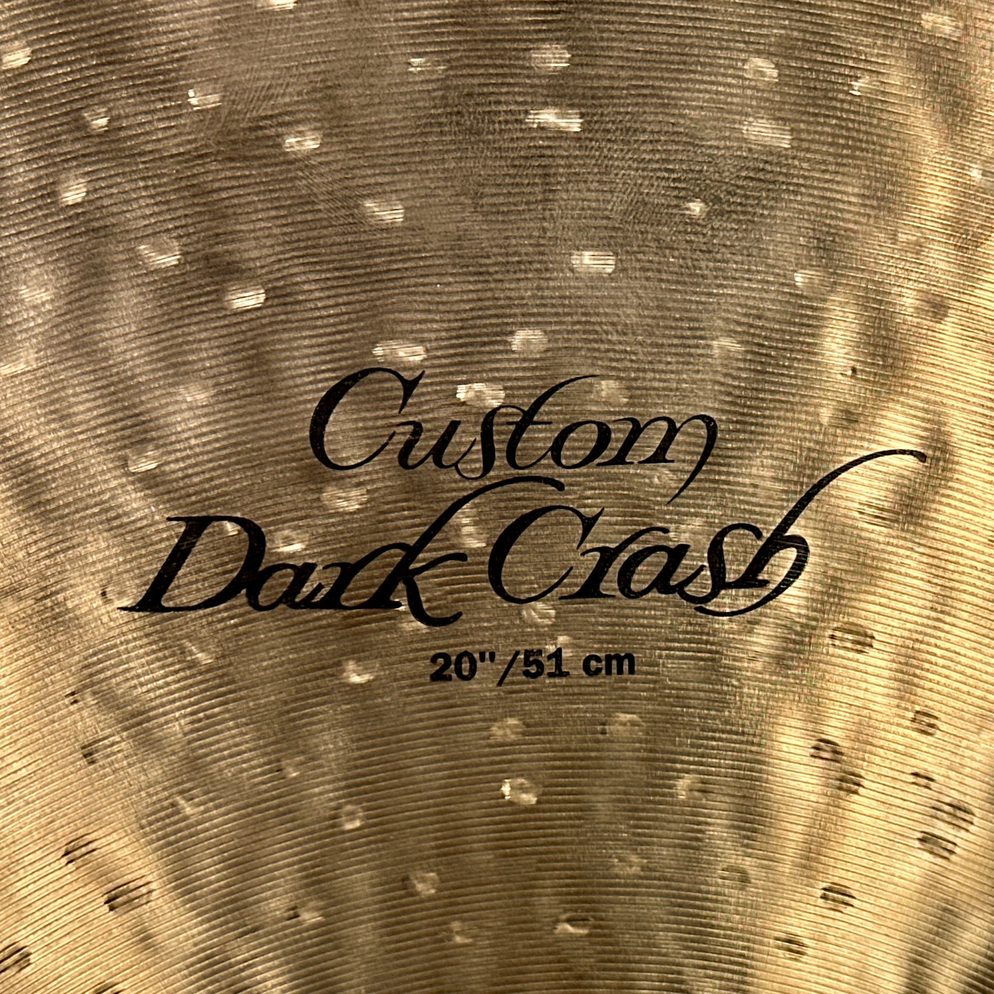 20" Zildjian K Custom Dark Crash Cymbal 2084g *Video Demo*