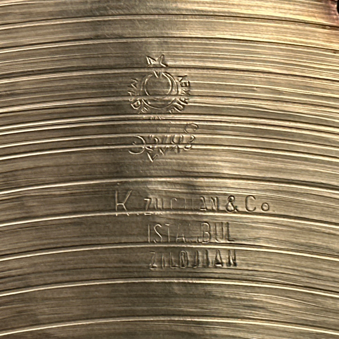 18" K. Zildjian Istanbul 1960s New Stamp Sizzle Crash Ride Cymbal 1677g *Video Demo*