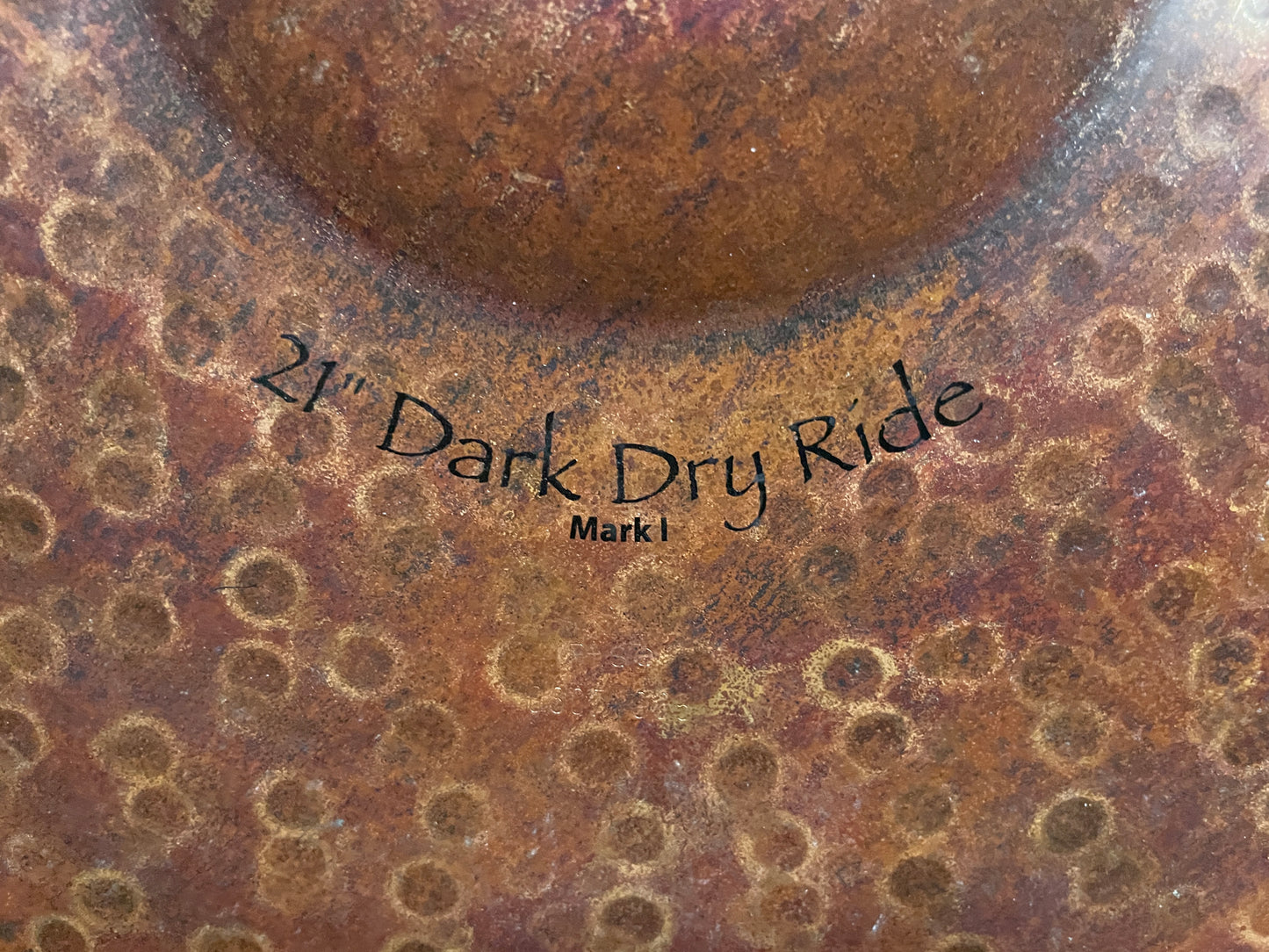 21" Paiste Signature Dark Dry Ride Cymbal Mark I 2424g *Video Demo*