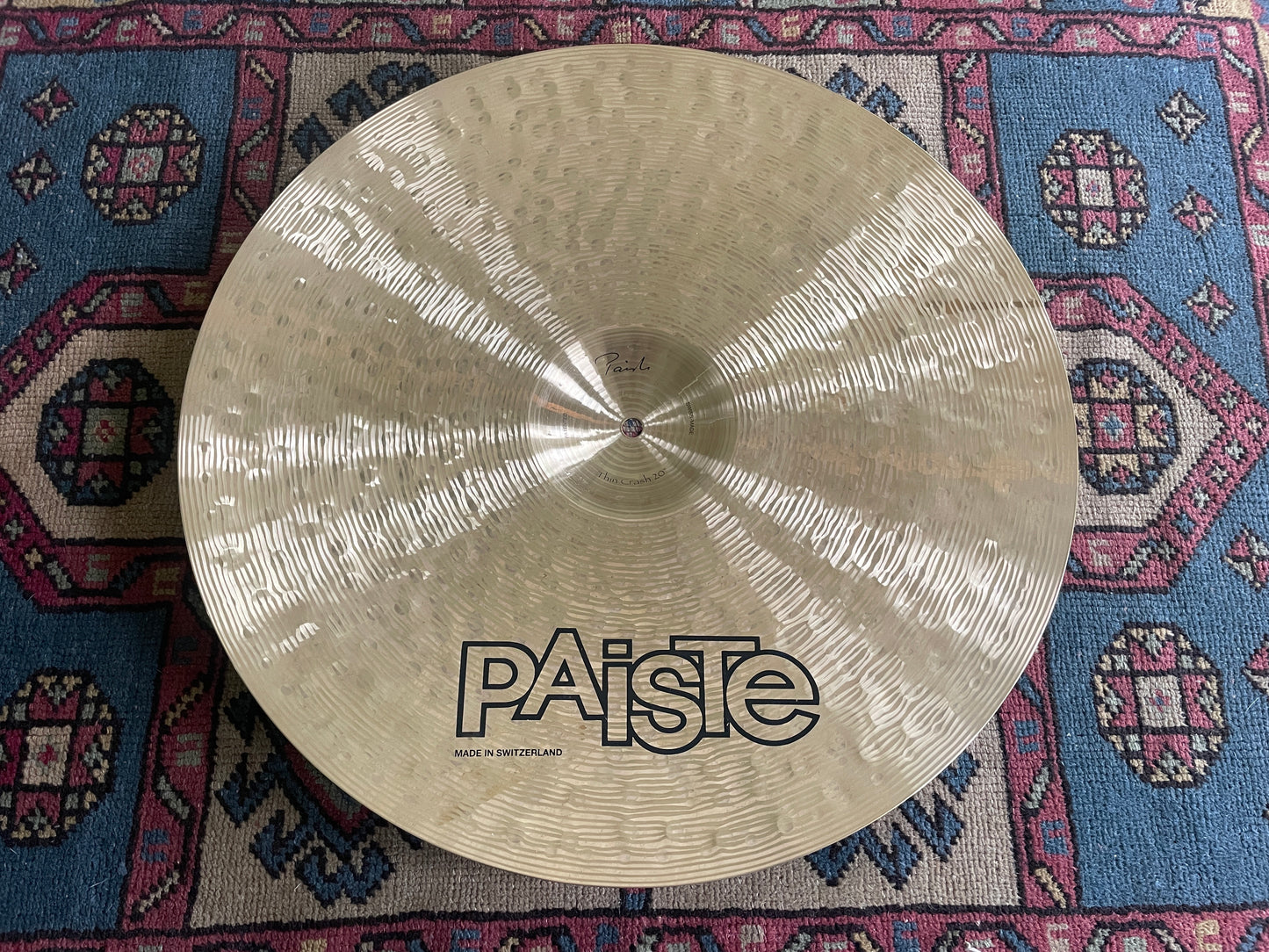 20" Paiste Signature Traditional Thin Crash Cymbal 1836g
