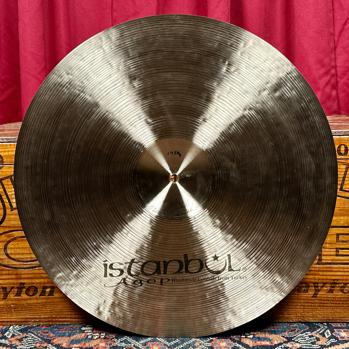 20" Istanbul Agop Traditional Dark Crash Cymbal 1750g *Video*