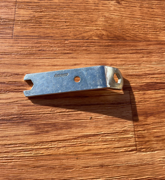 1960s-1970s Ludwig Drum Rail Console Wrench Key