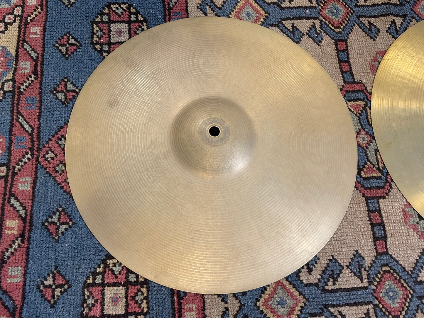 14" Paiste Pre-Serial 602 Hi-Hat Cymbal Pair 828g/958g