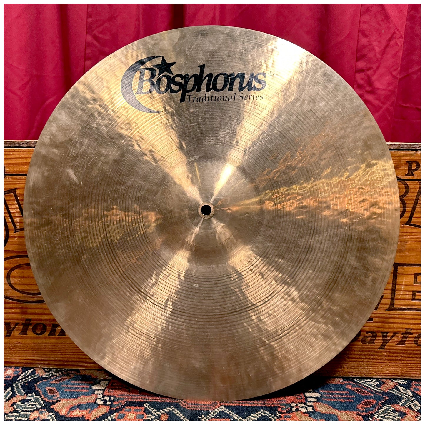 19" Bosphorus Traditional Series Medium Thin Ride 1620g *Video Demo*
