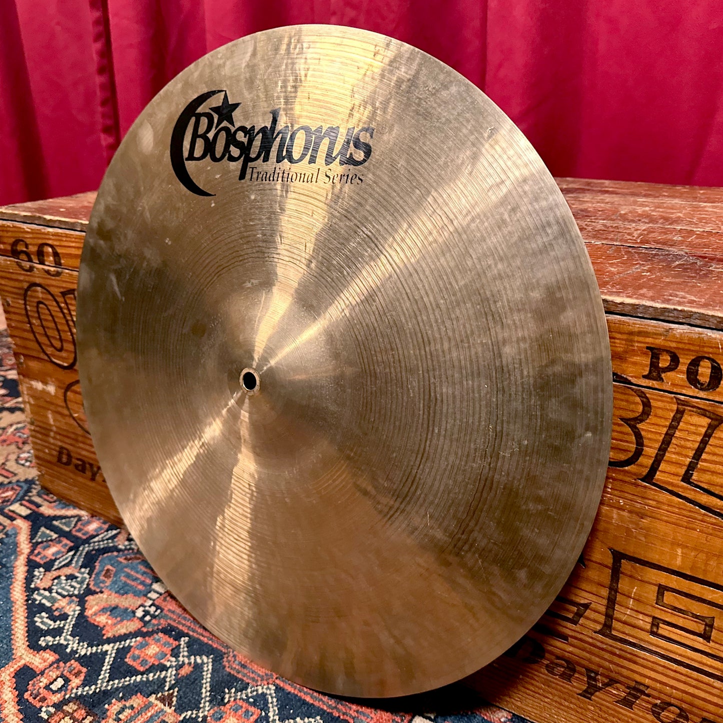 19" Bosphorus Traditional Series Medium Thin Ride 1620g *Video Demo*