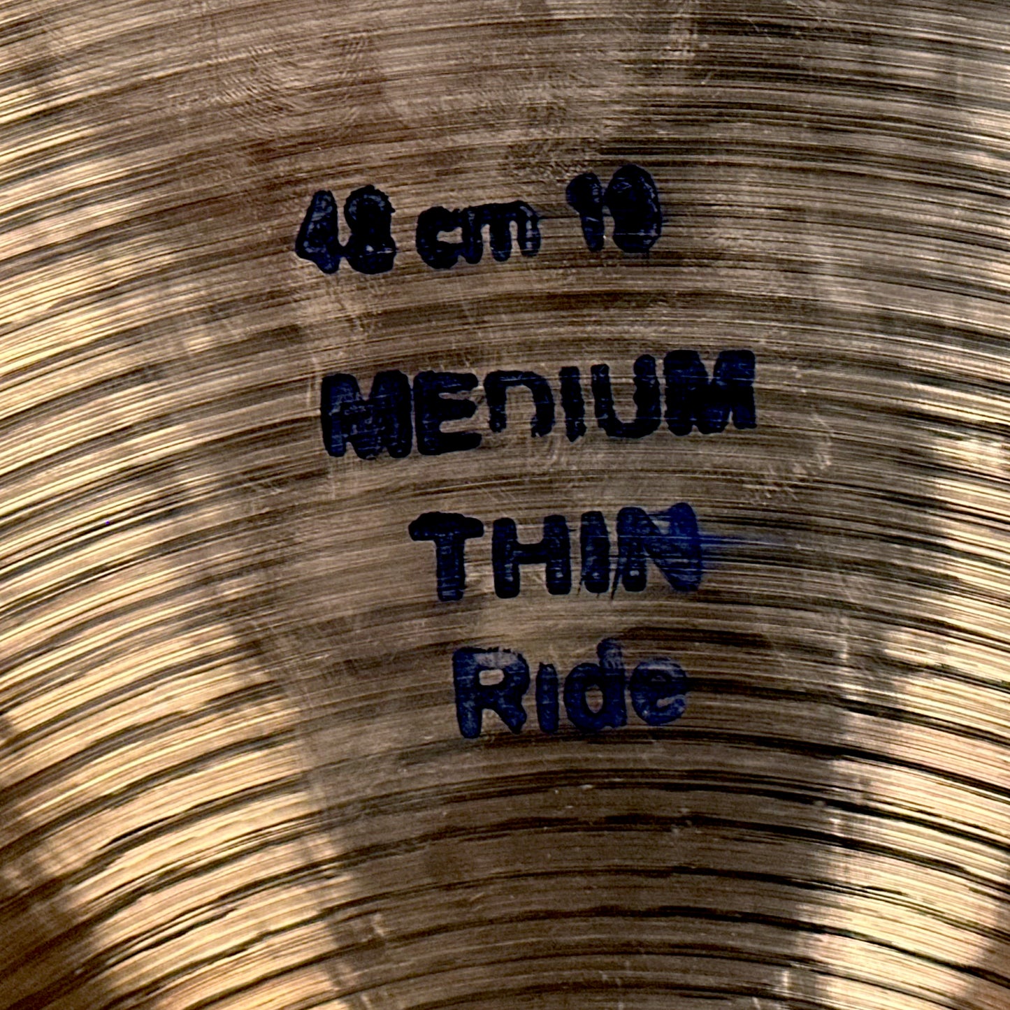 19" Bosphorus Traditional Series Medium Thin Ride 1620g *Video Demo*