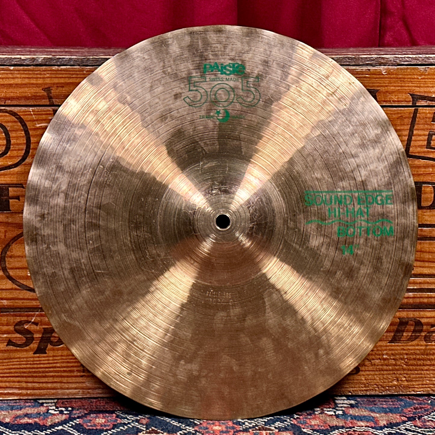 14" Paiste 505 Sound Edge Hi-Hat Cymbal Pair 952g/1022g *Video Demo*