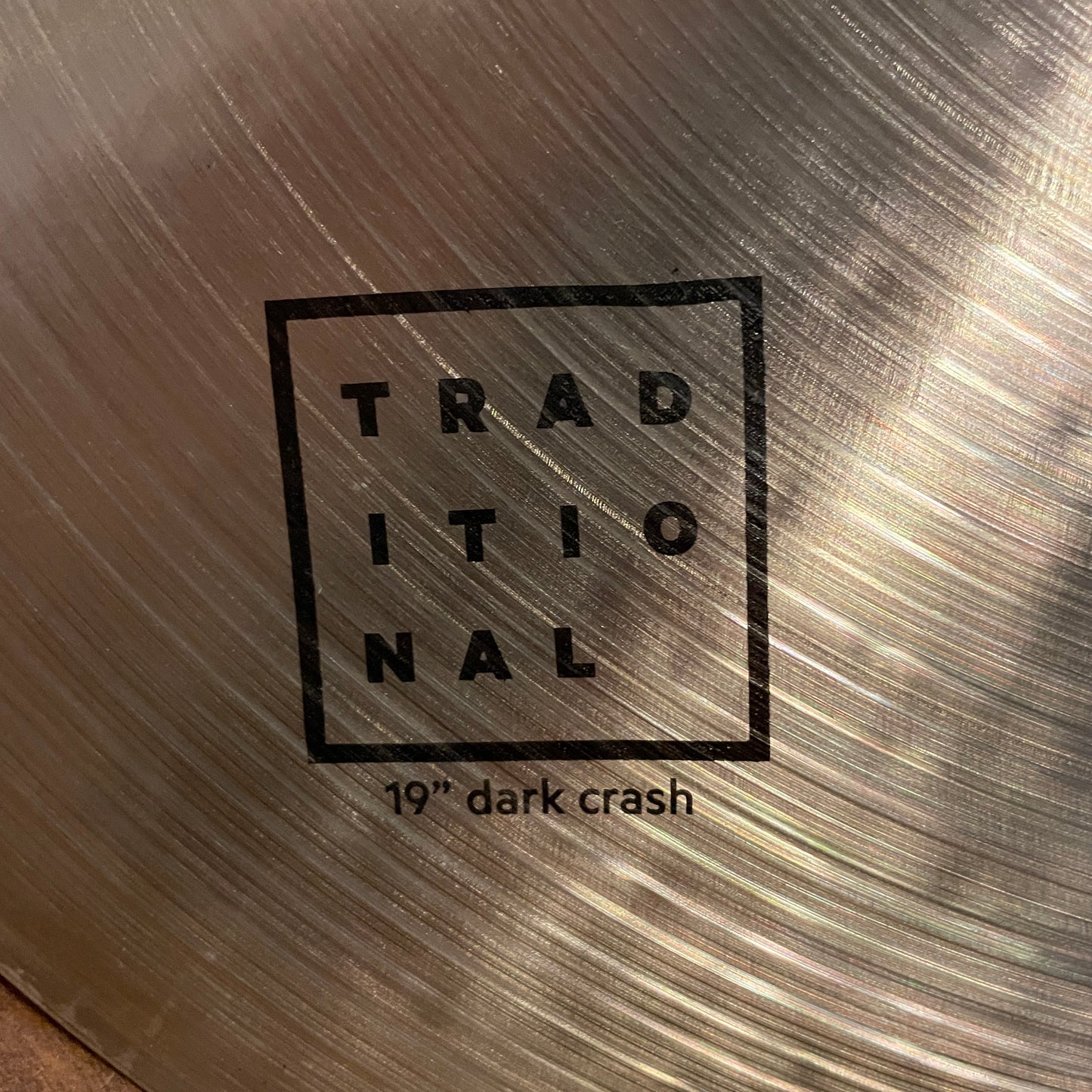 19" Istanbul Agop Traditional Dark Crash Cymbal 1642g *Video Demo*
