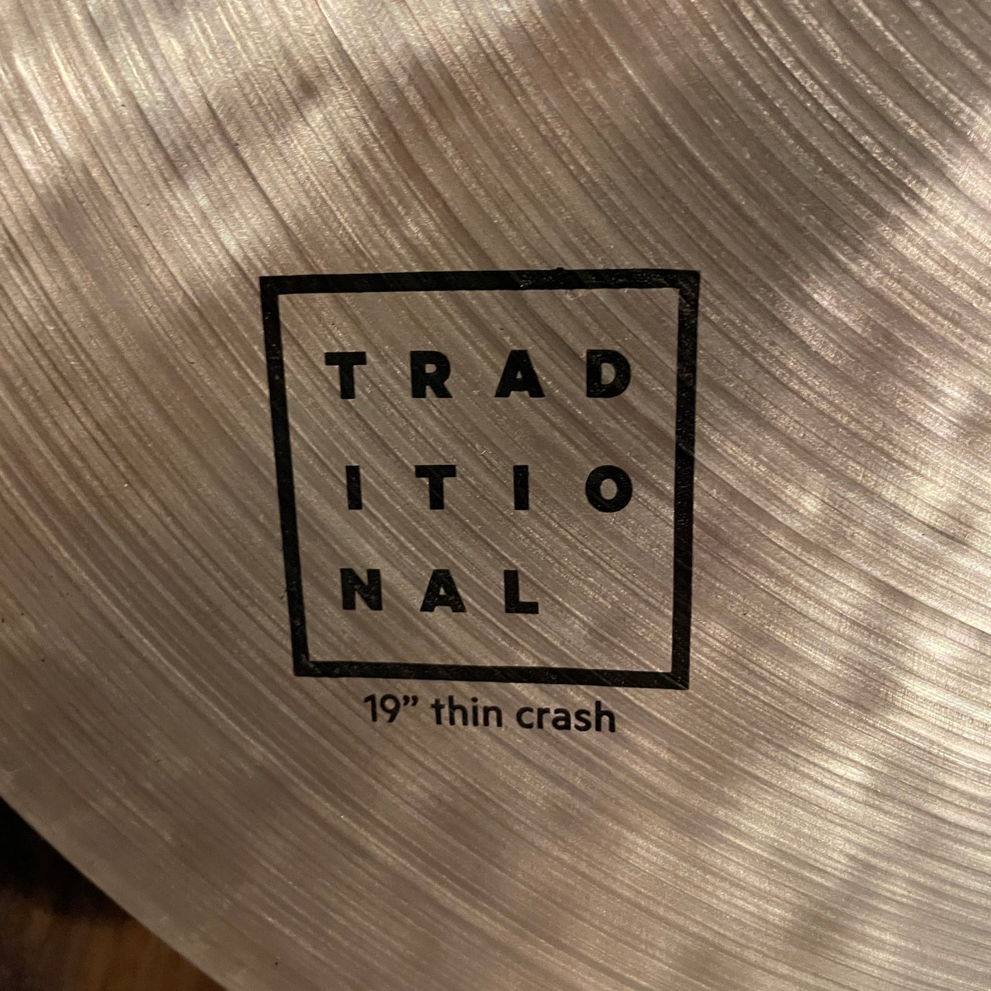 19" Istanbul Agop Traditional Thin Crash Cymbal 1578g *Video Demo*