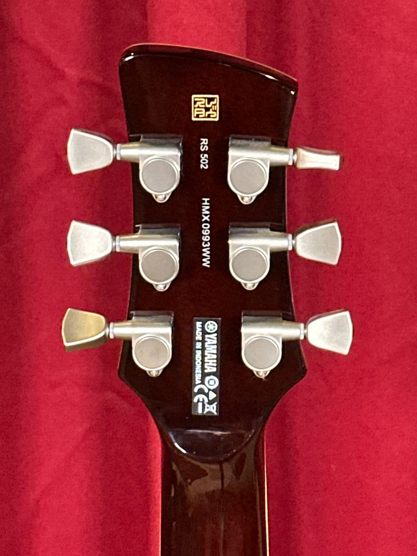 Yamaha RS502 RevStar Electric Guitar Shop Black w/ Original Gig Bag