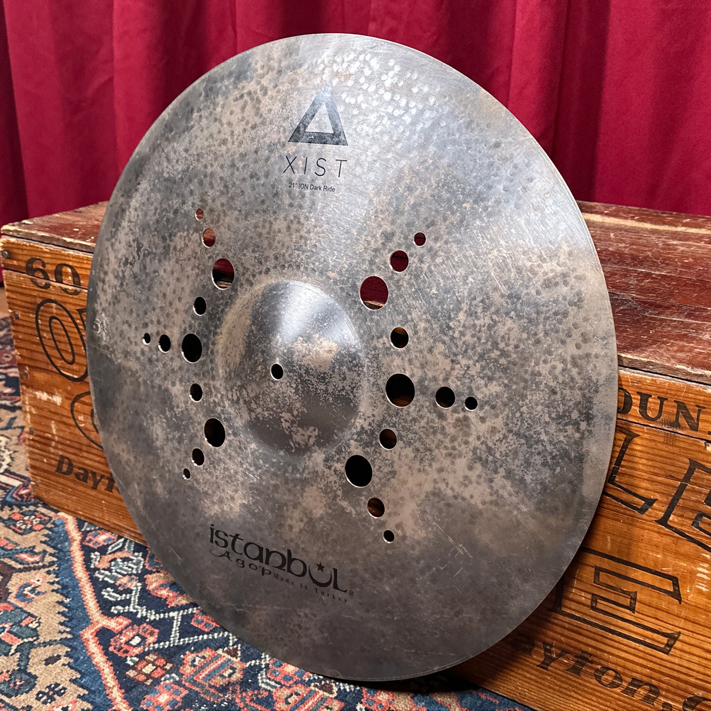 21" Istanbul Agop Xist Ion Dark Ride Cymbal 2246g *Video Demo*