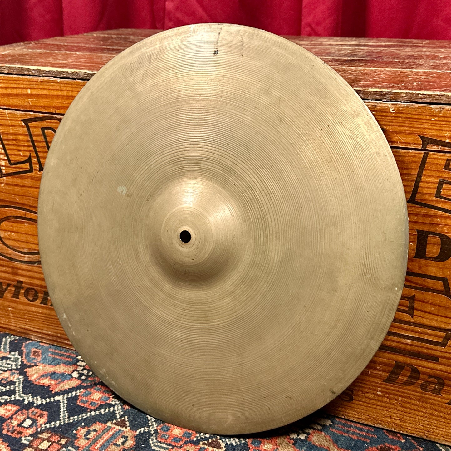 15" Zildjian A 1940s Trans Stamp "Paper Thin" Hi-Hat Cymbal Pair 722g/810g *Video Demo*