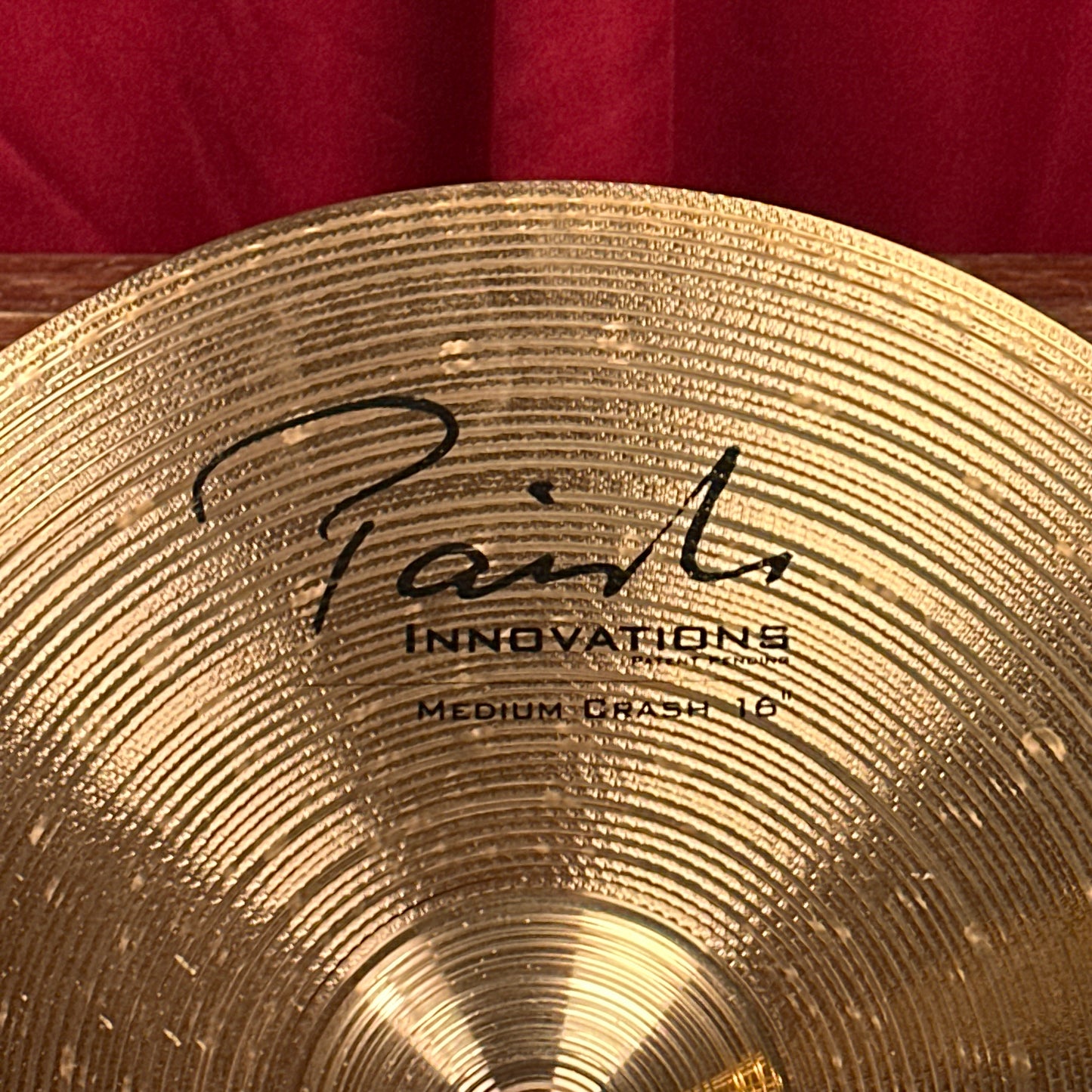 Rare 16" Paiste Innovations Medium Crash Cymbal 1066g *Video Demo*