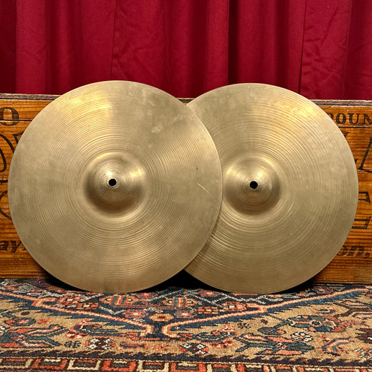 14" Zildjian A 1950s Small Stamp Hi-Hat Cymbal Pair 790g/826g *Video Demo*
