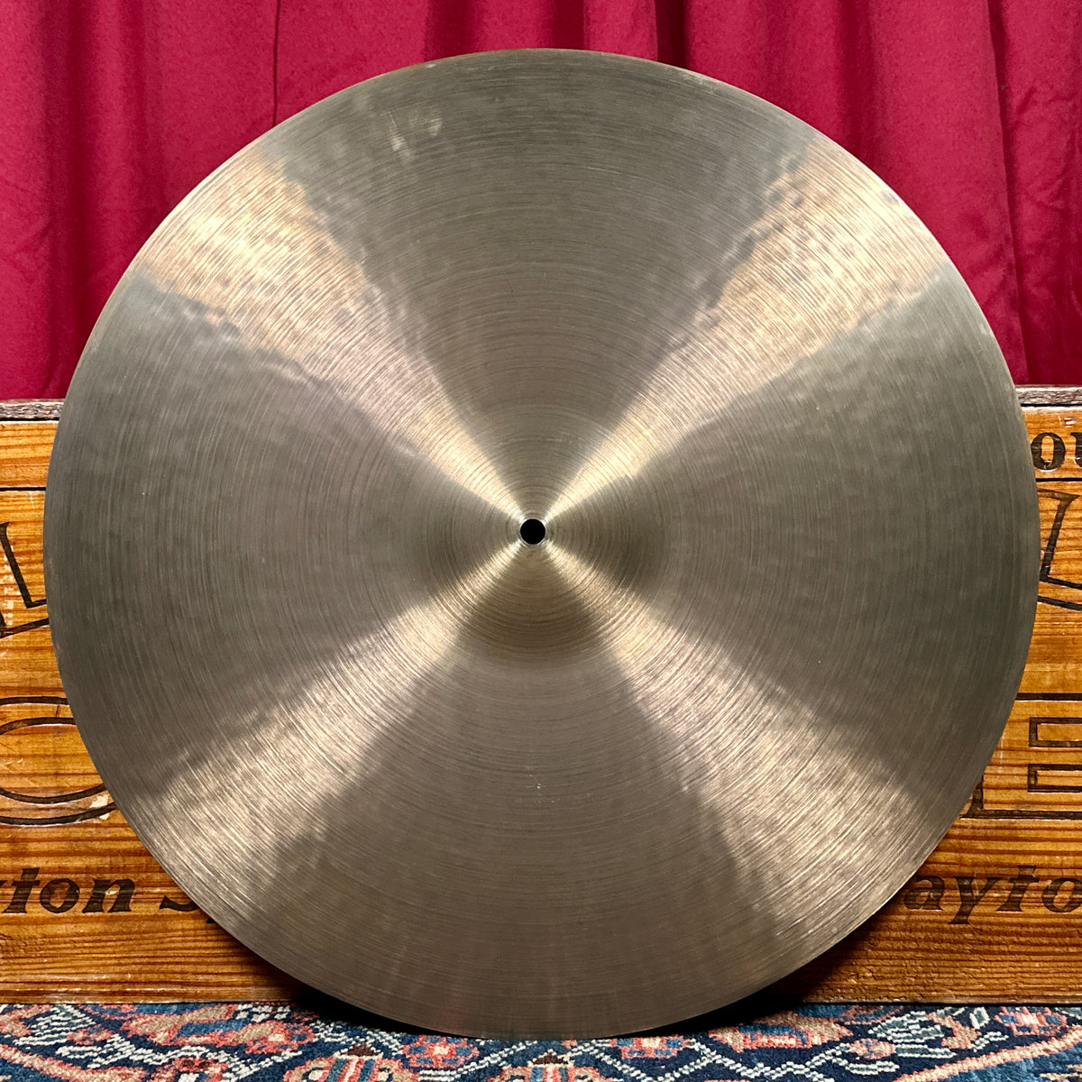 20" Cymbal & Gong Holy Grail Turkish Style Ride Cymbal 1870g *Video*