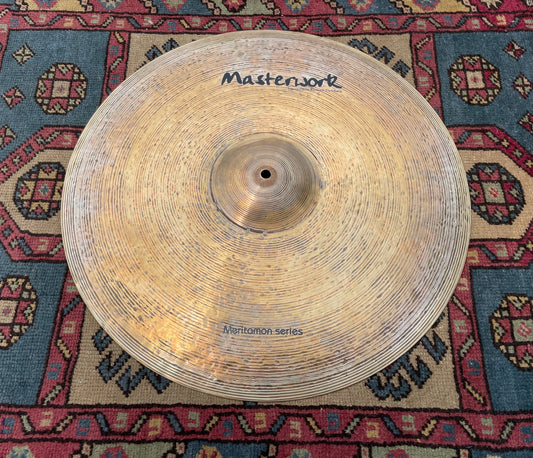 22" Masterwork Meritamon Ride Cymbal 3556g *Video Demo*