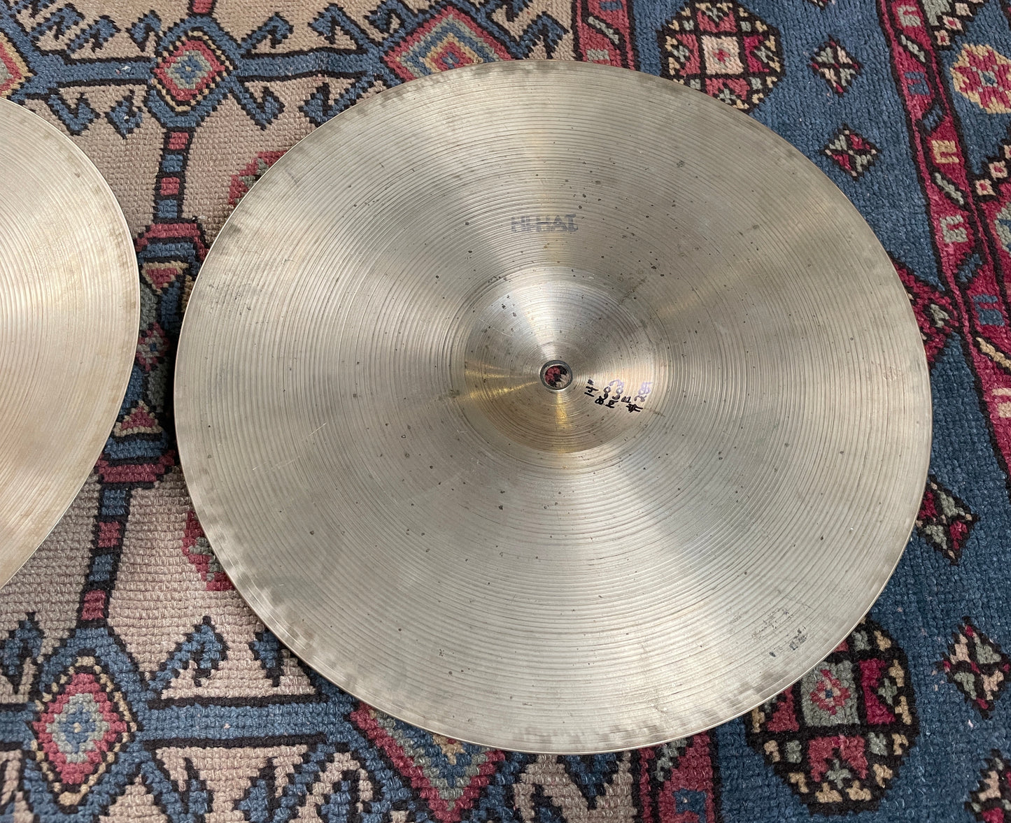 14" Zildjian A 1960s Hi-Hat Cymbal Pair 804g/860g