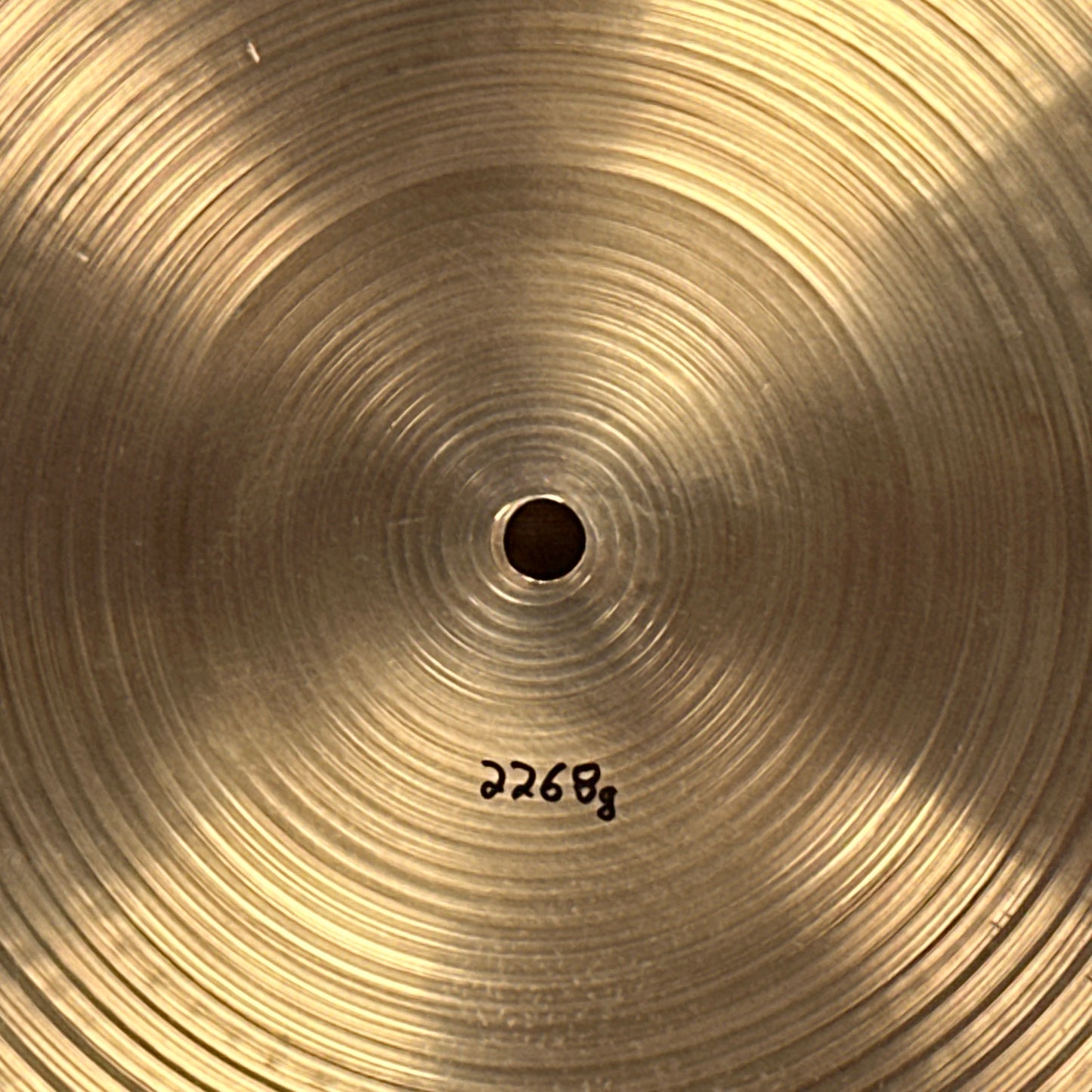18" Zildjian A 1970s Flat Ride Cymbal 2268g Hollow Logo *Video Demo*