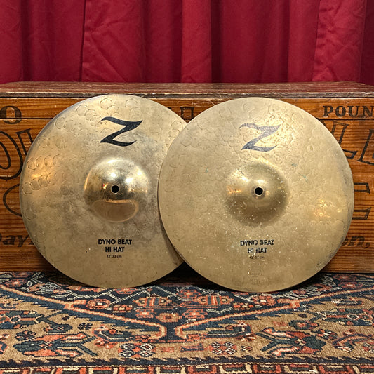 13" Zildjian Z Dyno Beat Hi-Hat Cymbal Pair 1500g/1518g *Video Demo*