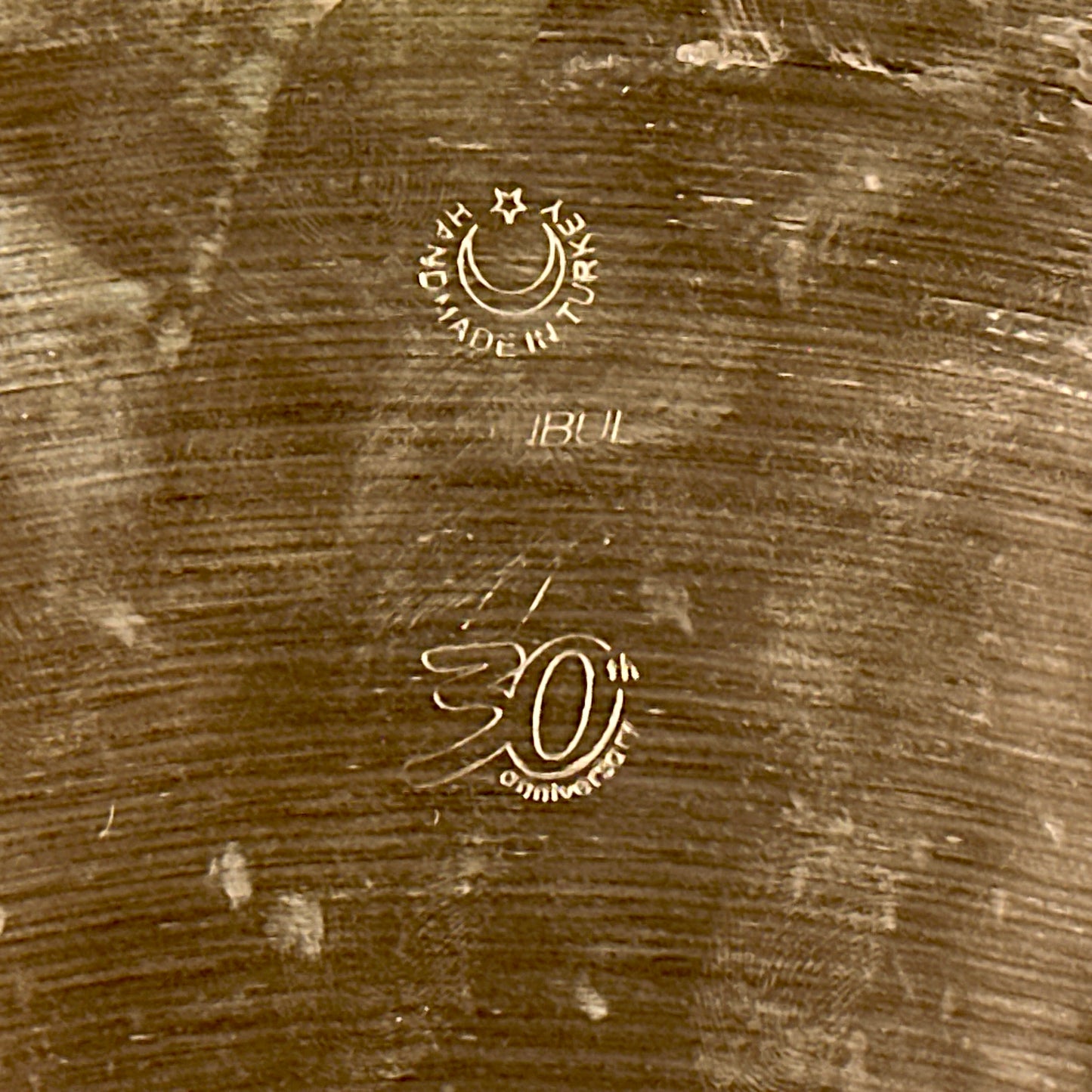 19" Istanbul Agop 30th Anniversary Ride Cymbal 1568g *Video Demo*