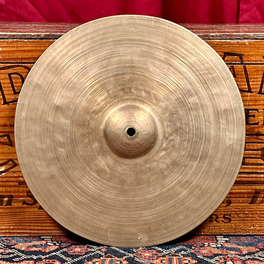 14" K. Zildjian Constantinople 1920s-1930s Trap Ride Cymbal 1332g *Video Demo*