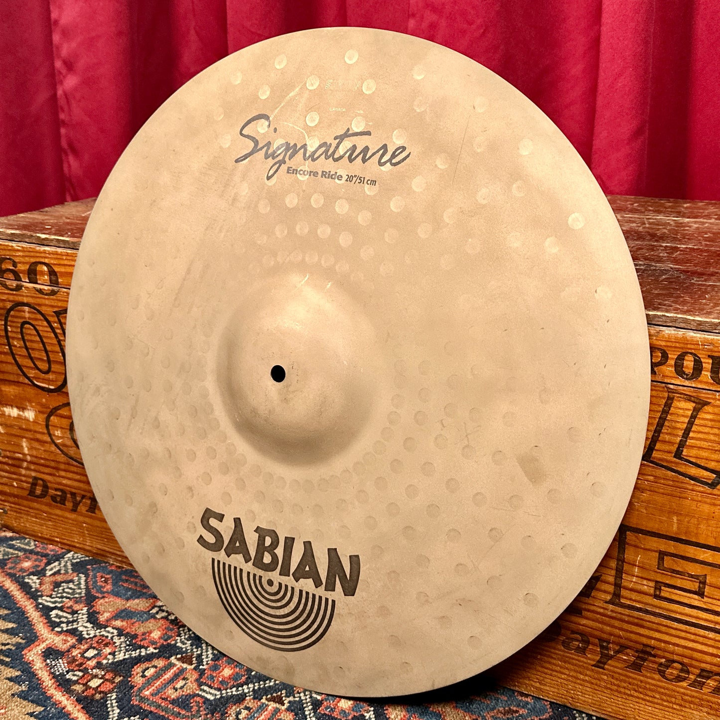20" Sabian Jack DeJohnette Encore Ride Cymbal 2414g *Video Demo*