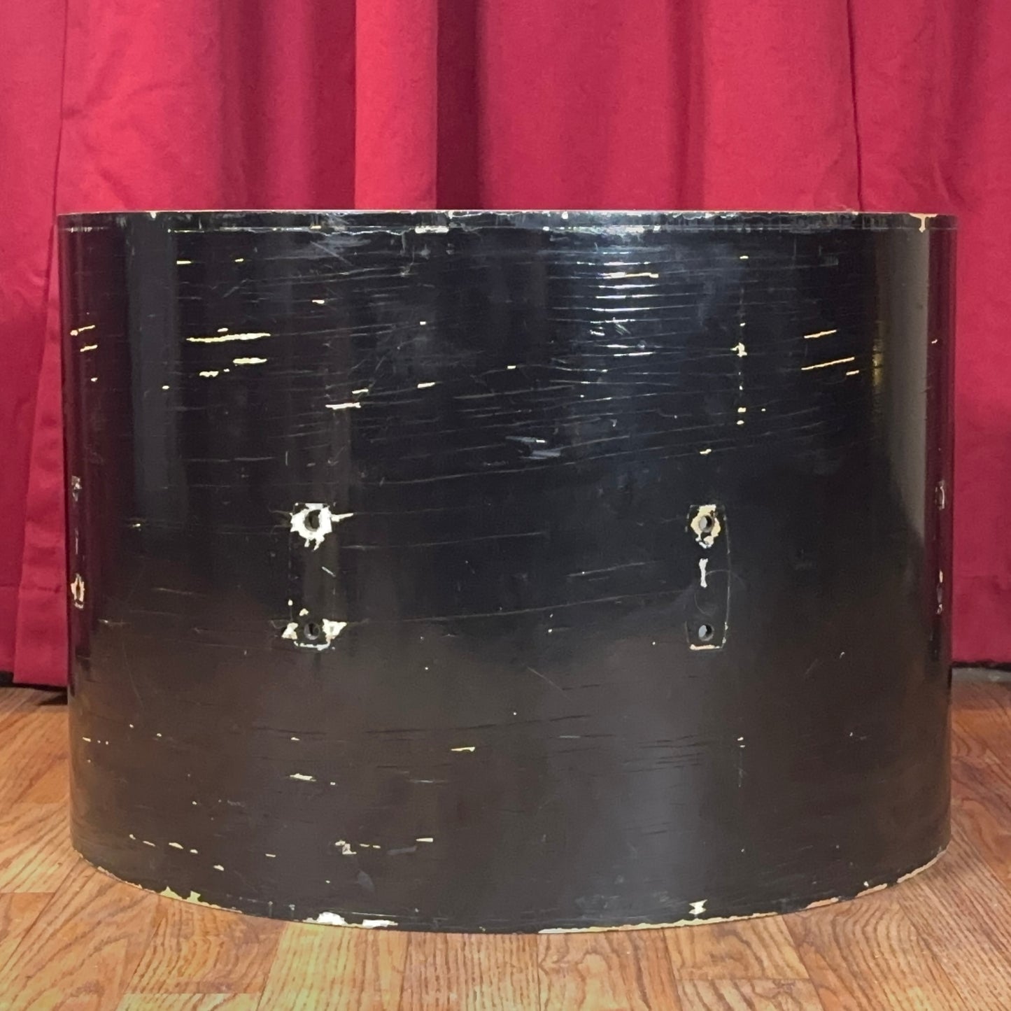 1960s Gretsch Round Badge  Renown / Semi Pro 14x20 Bass Drum Shell Black