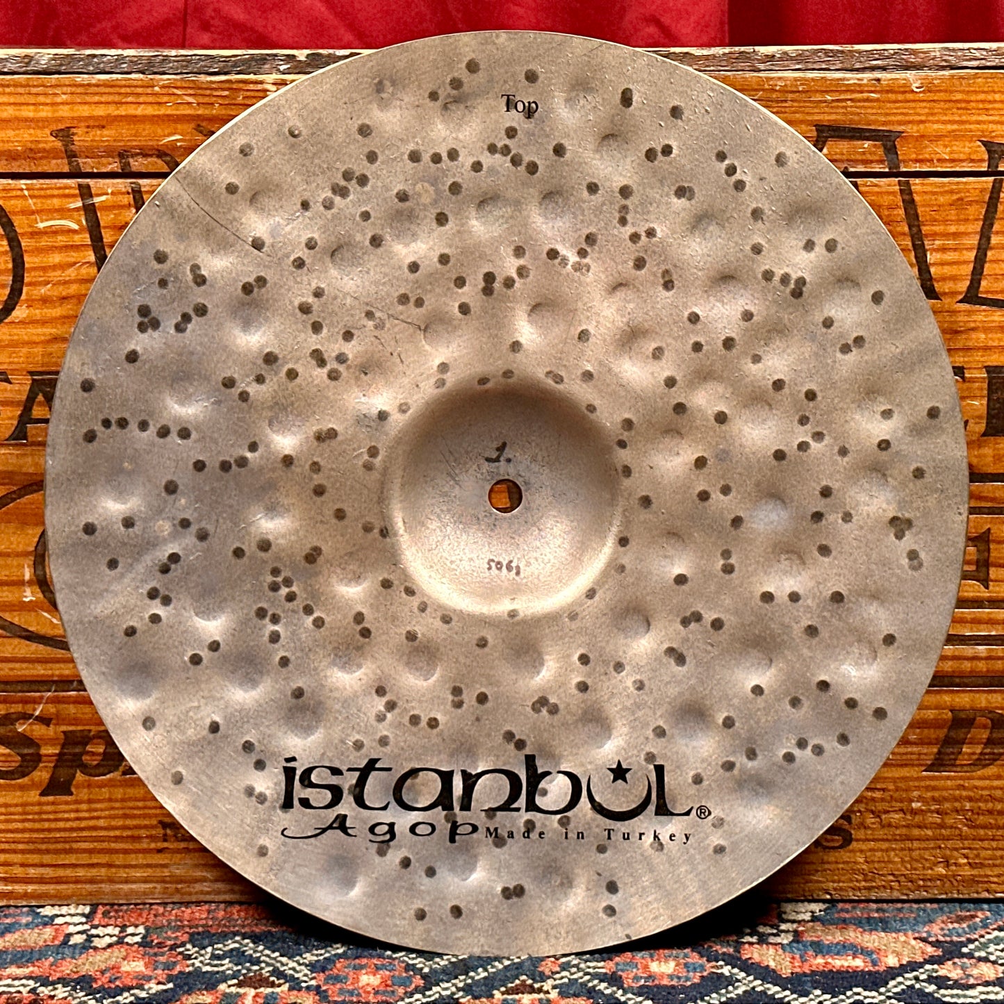 13" Istanbul Agop Xist Dry Dark Hi-Hat Cymbal Pair 506g/898g *Video Demo*